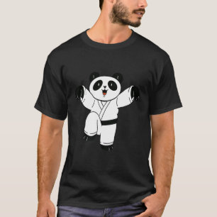 Camiseta Gran Mial Panda Bear Karate Kungfu
