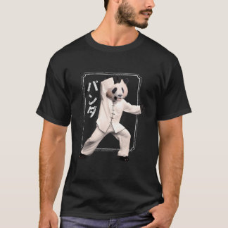 Camiseta Gran Mial Panda Bear Karate Kungfu