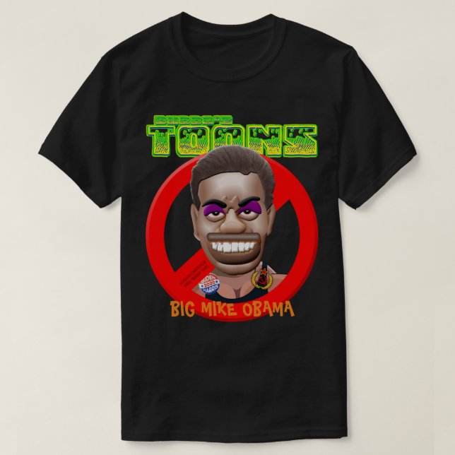 CAMISETA GRAN MIKE OBAMA - MICHELLE OBAMA (Diseño del anverso)