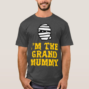 Camiseta Gran momia Halloween mamá abuela disfraz perezoso
