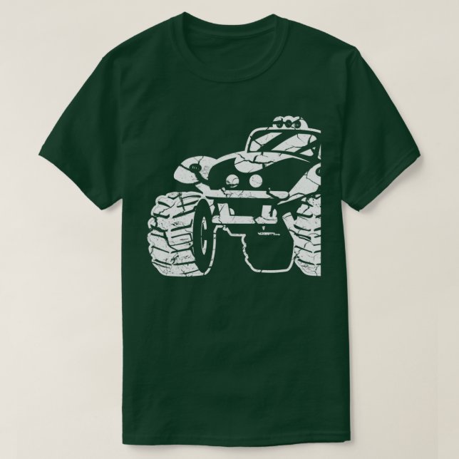 Camiseta Gran Monstruo Camión Blanco (Diseño del anverso)