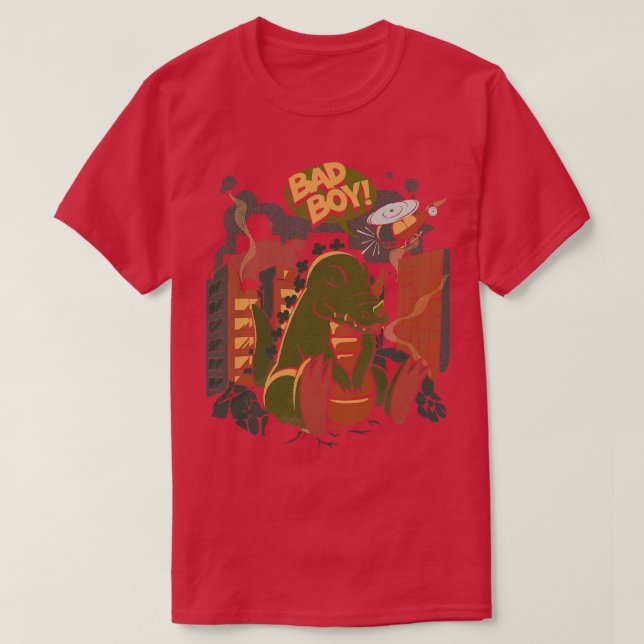 Camiseta Gran monstruo del chico malo de Tobe Fonseca (Diseño del anverso)