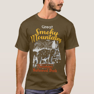 Camiseta Gran Montañas Smokey Parque Nacional Tennessee