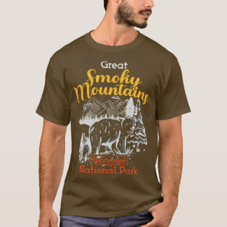 Camiseta Gran Montañas Smokey Parque Nacional Tennessee
