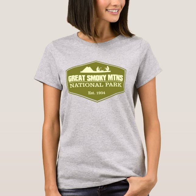 Camiseta Gran Mtns Smoky NP 3 (Anverso)