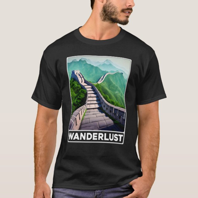 Camiseta Gran Muralla china (Anverso)