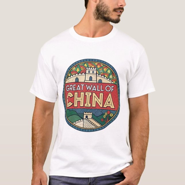 CAMISETA GRAN MURALLA DE CHINA (Anverso)