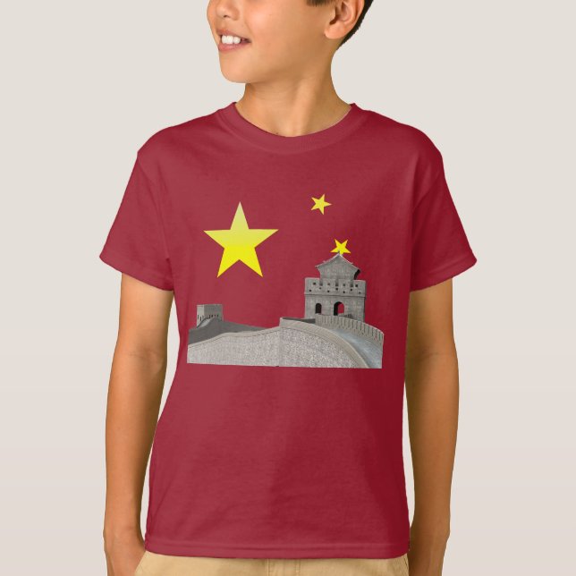 Camiseta Gran Muralla de China (Anverso)