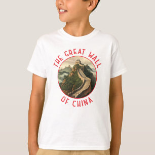 Camiseta Gran muralla de China: un círculo angustiado