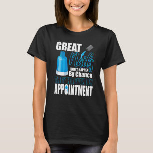 Camiseta Gran Nails Cita Chance Tech Manicurist Pol