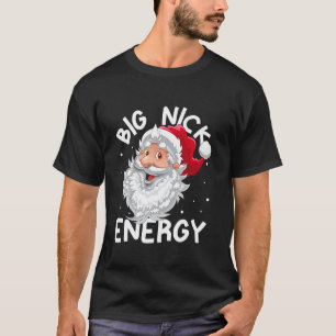 Camiseta Gran Nick Energy Navidades Santa Xmas Hombres Dive