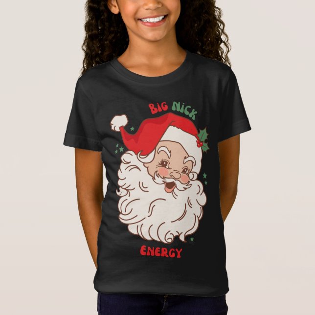 Camiseta Gran Nick Energy Shirt Santa Xmas Navidades divert (Anverso)