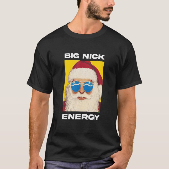 Camiseta Gran Nick Energy Xmas Navidades Santa Claus 1 (Anverso)