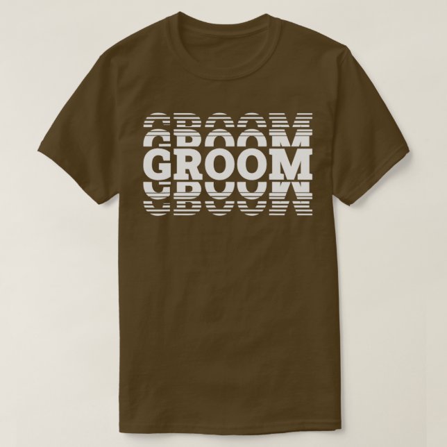 Camiseta gran novio para gran hombre (Diseño del anverso)