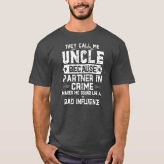 Camiseta Gran Nuevo Sobrino Que Me Llaman Tío Porque