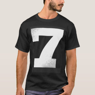 Camiseta Gran número 7 Deportes en globo