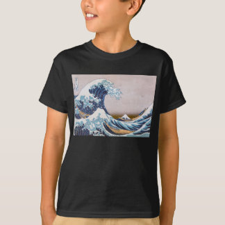 Camiseta Gran Ola de Japón frente a Kanagawa: Tsunami contr
