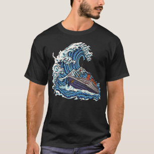 Camiseta Gran Ola De Kanagawa Inspiró A Hombres Mujeres Niñ