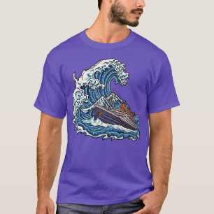 Camiseta Gran Ola De Kanagawa Inspiró A Hombres Mujeres Niñ