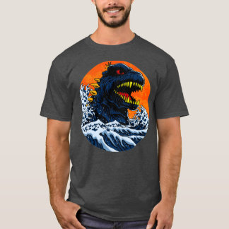 Camiseta Gran ola de monstruos