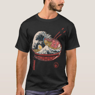 Camiseta Gran ola de Ramen