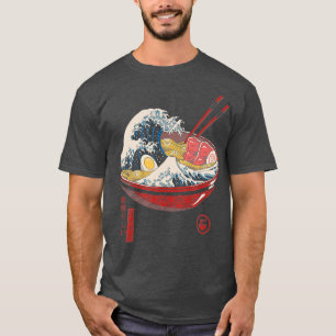 Camiseta Gran ola de Ramen TShirt