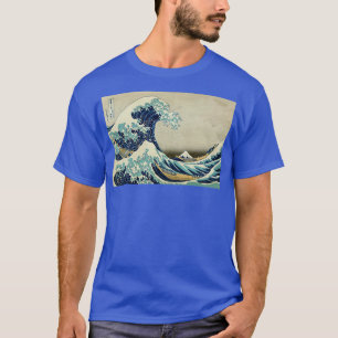 Camiseta Gran ola frente a la costa de Kanagawa por Katsush