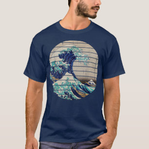 Camiseta Gran ola Japón arte japonés Monte Fuji Tokio