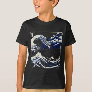 Camiseta Gran ola japonesa de Kanagawa Ukiyo-e Art Men W