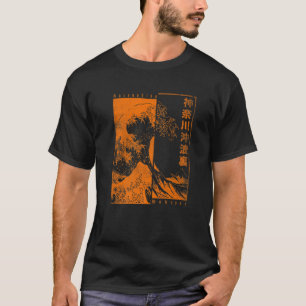 Camiseta Gran ola japonesa frente al Kanagawa Katsushika Ho