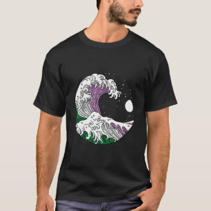 Camiseta Gran ola japonesa Orgullo género género gay gay