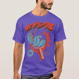 Camiseta Gran ola Kanagawa Ice Pop Monstruo Japonés Kaiju