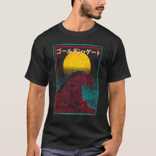 Camiseta Gran ola sube el sol Japón