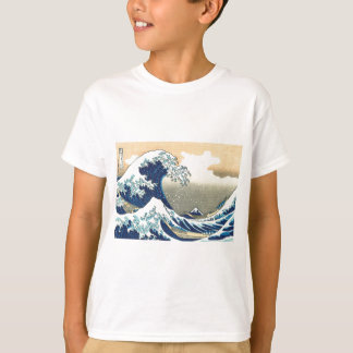 Camiseta Gran onda de Hokusai