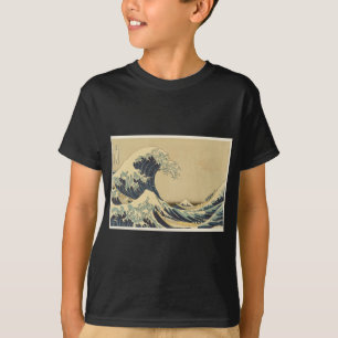 Camiseta Gran onda de Hokusai de Kanagawa