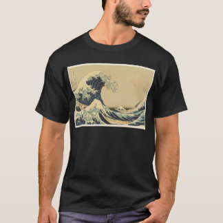 Camiseta Gran onda de Hokusai de Kanagawa