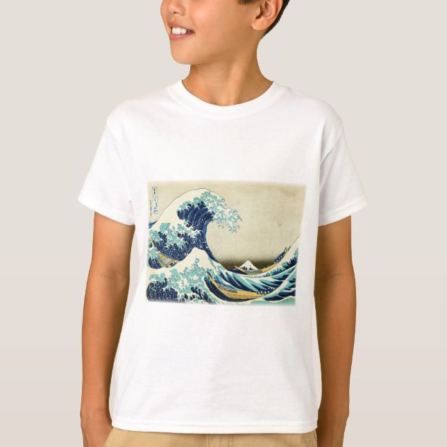 Camiseta Gran onda de Kanagawa (Anverso)