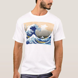 Camiseta Gran onda del ~ Hokusai de Kanagawa