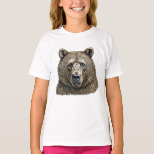 Camiseta Gran Oso Marrón