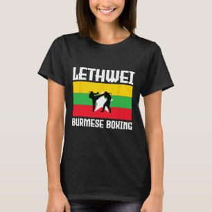 Camiseta Gran Outfit de Lethwei Boxeo Birmano Patada Mma Ki