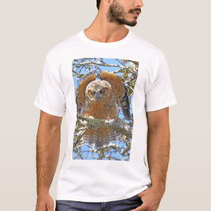Camiseta Gran Owlet de cuernos