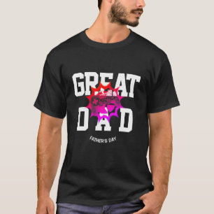 Camiseta Gran Padre Día del Padre Frase Retro Gamer