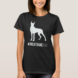 Camiseta Gran Papá Danés Para Los Hombres Gran Perro Danés