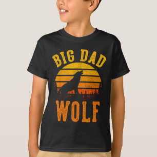 Camiseta Gran Papá Lobo Divertido Aficionado al Camping al