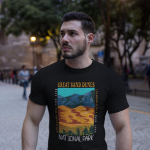 Camiseta Gran Parque Nacional de Dunas de Arena en Colorado