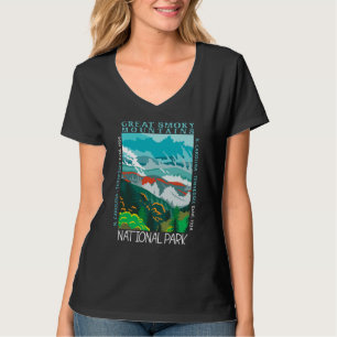 Camiseta  Gran Parque nacional de las Montañas Ahumadas en 