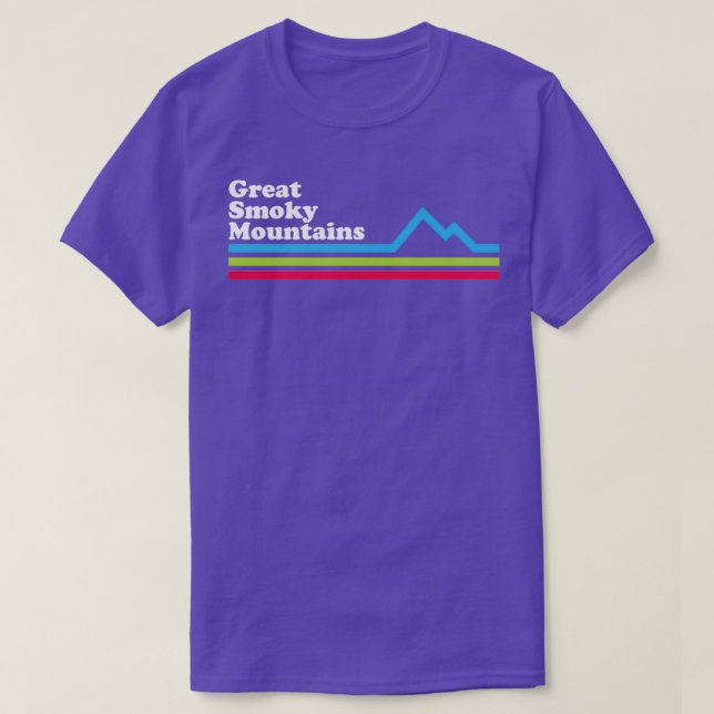 Camiseta Gran Parque Nacional de Montañas Smoky (Diseño del anverso)