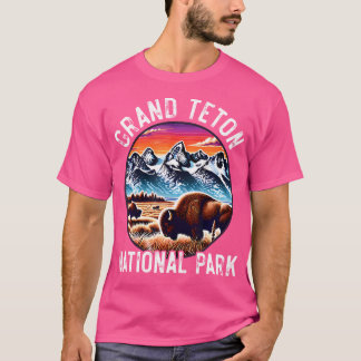 Camiseta Gran Parque Nacional de Teton Aventura para Sender