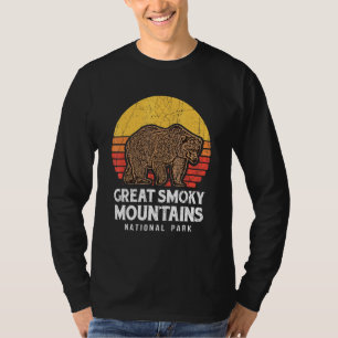 Camiseta Gran Parque Nacional Montañas Smoky Uu Black Bears