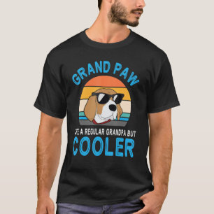 Camiseta Gran Pasta Del Abuelo Del Perro Como Un Abuelo Reg